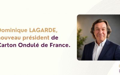 Dominique LAGARDE élu à la présidence de Carton Ondulé de France